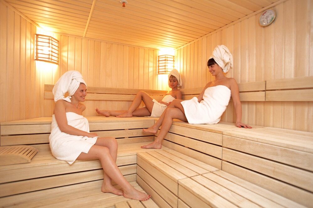 Die Sauna ist ein öffentlicher Ort, an dem man sich mit Onychomykose anstecken kann